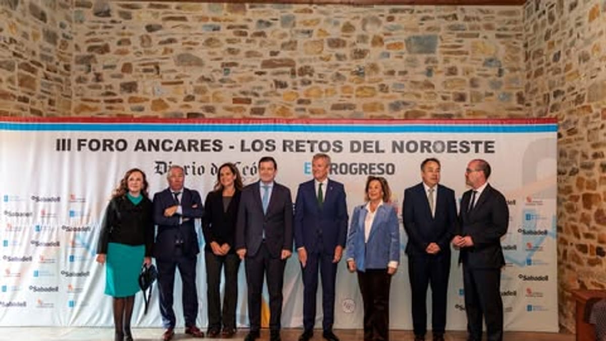 Presidentes de Castilla y León y Galicia en el III Foro Ancares 'Los retos del Noroeste'