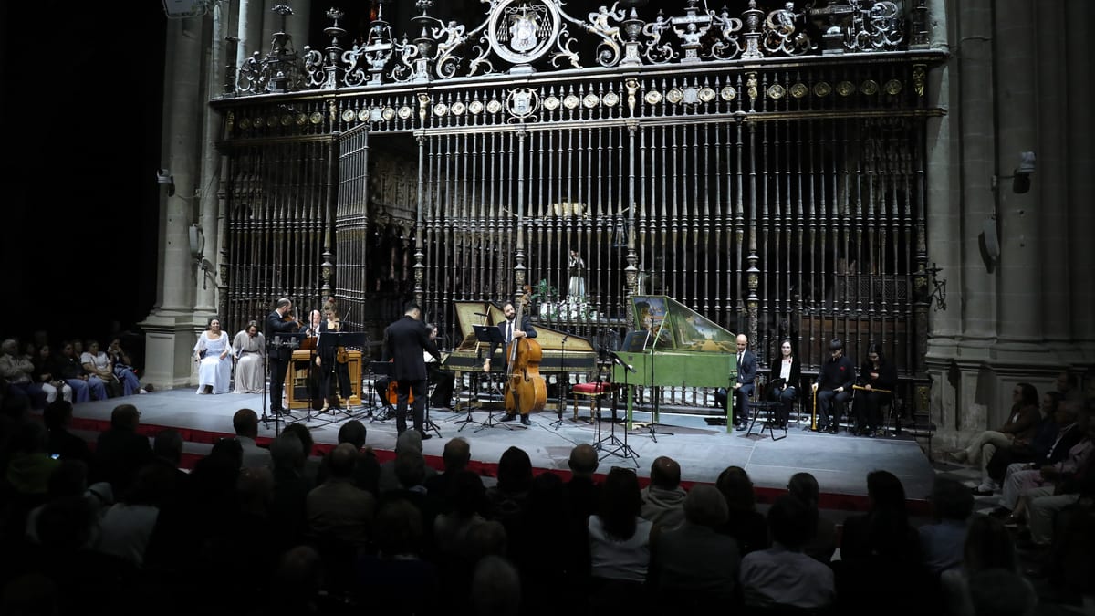 Concierto de Nereydas en la Catedral Primada de Toledo dirigido por Ulises Illán, 'Cristalina fuente'