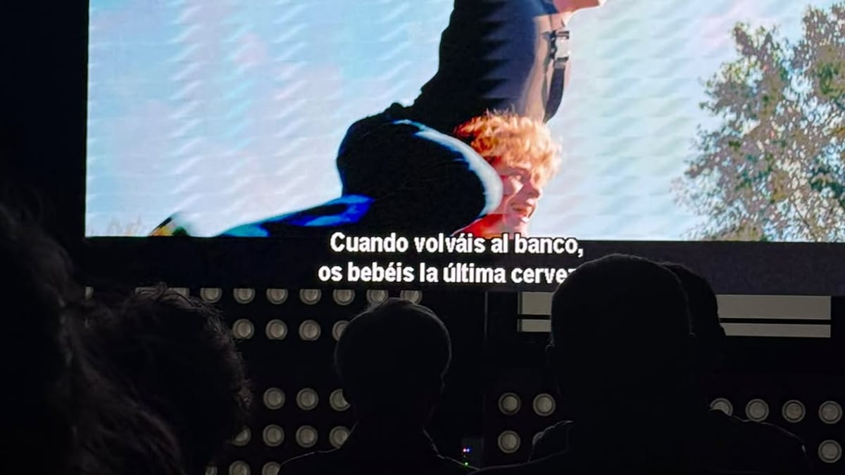Cartel promocional del ciclo 'Cine con Rioja' del Centro de la Cultura del Rioja con la película 'Otra ronda' (Druk)
