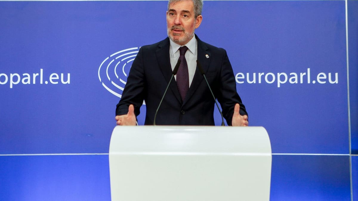 Fernando Clavijo en reuniones en Bruselas sobre financiación europea
