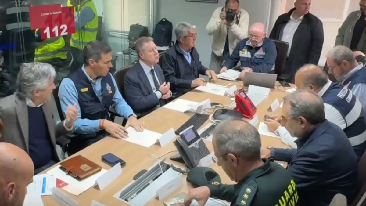 Reunión del CECOPI de la Junta de Comunidades de Castilla-La Mancha por el accidente de Urda