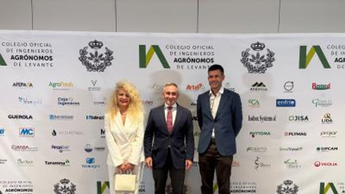 Conseller Barrachina en clausura de Premios COIAL 2026 del Colegio Oficial de Ingenieros Agrónomos de Levante