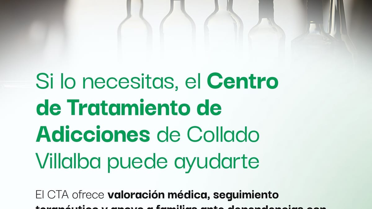 Centro de Tratamiento de Adicciones de Collado Villalba: servicio municipal de valoración médica y terapia