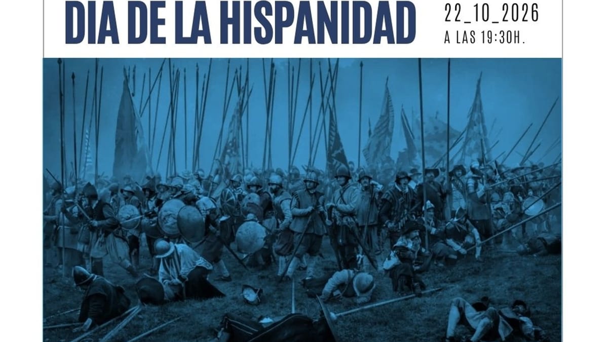 Cartel del Concierto de Clausura del VIII Ciclo de Historia Militar de Cuenca y celebración del Día de la Hispanidad
