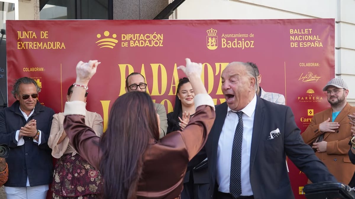 Cartel promocional del Concurso Internacional de Baile Flamenco Badajoz Jaleo Week con logos de instituciones colaboradoras