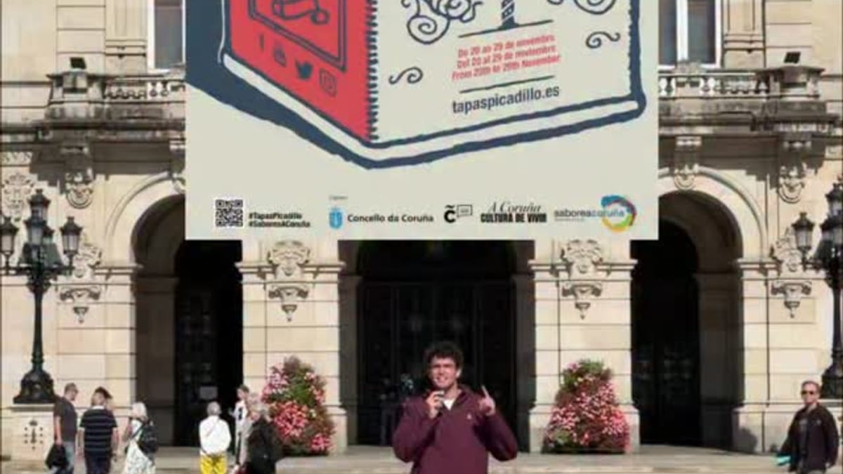 Cartel de la XXII edición del Concurso de Tapas Picadillo de A Coruña 2026