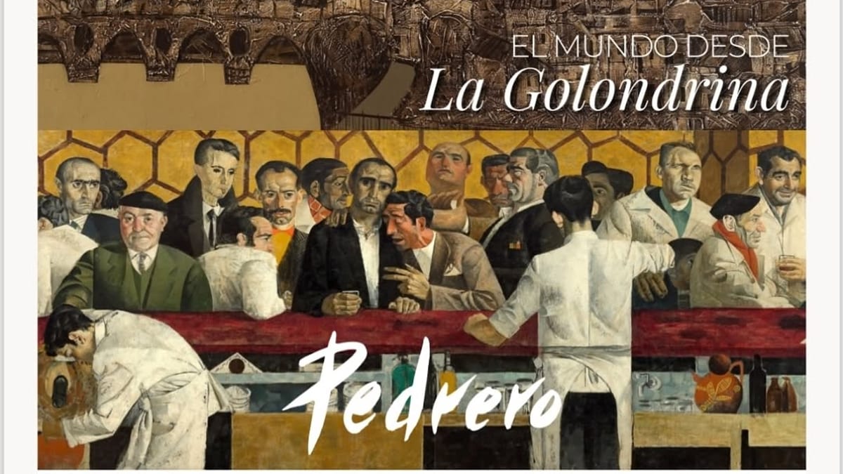 Cartel de la conferencia Divagaciones sobre la Zamora de Antonio Pedrero, impartida por Juan Manuel Bonet