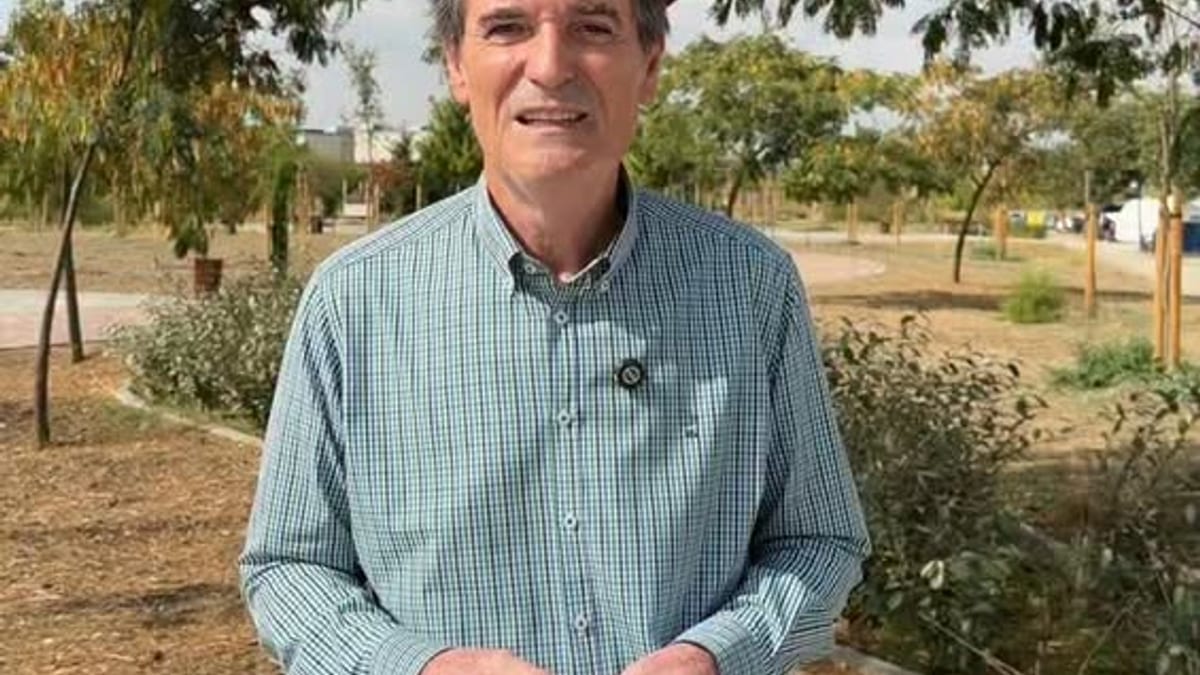 Detalle del Corredor Verde del Ensanche Sur de Alcorcón con zonas de hydrosiembra y sistemas de riego sostenible