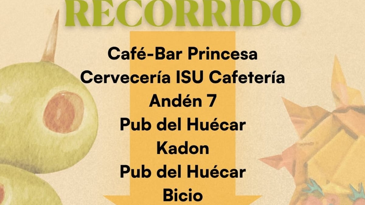 Cartel del Corretapas del Festival de Otoño de Cuenca 2026 con información de la ruta por bares, charanga Los Zarajos y concierto de El Buscador de la Regenta
