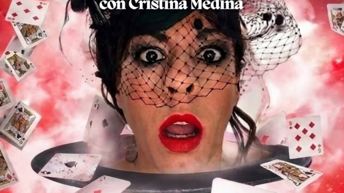 Cartel promocional de 'La Partenaire' con Cristina Medina para el Festival de Otoño de Cuenca