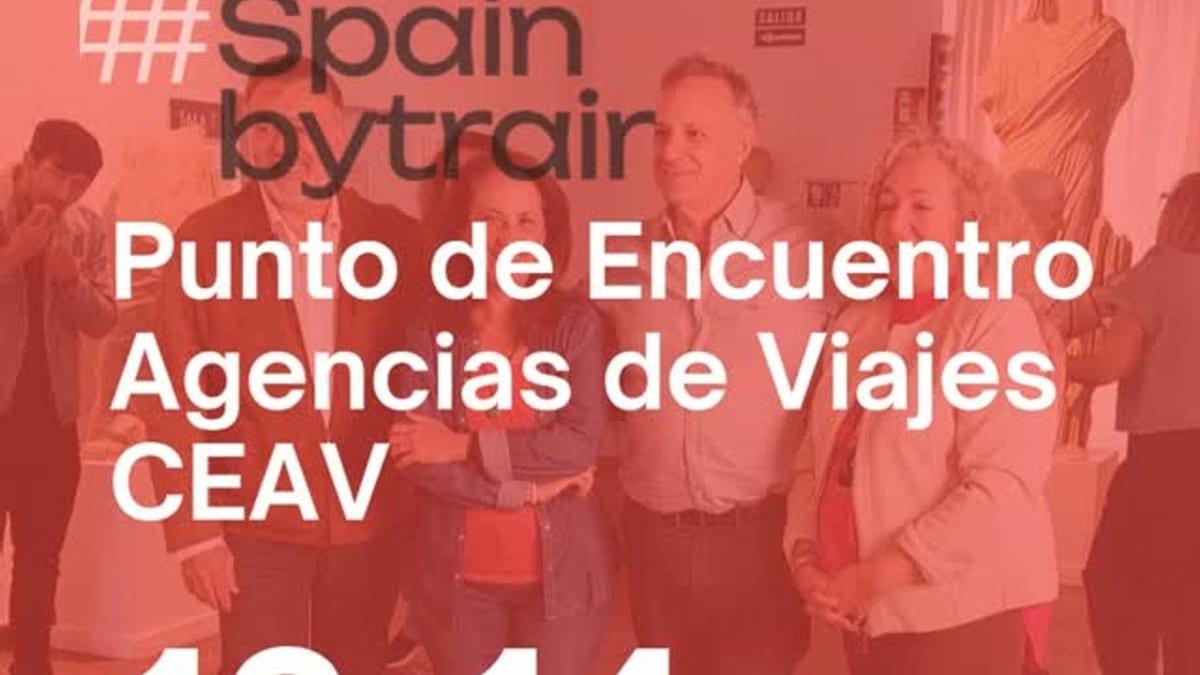 Cartel promocional del Punto de Encuentro de Agencias de Viajes CEAV en Cuenca los días 13 y 14 de octubre