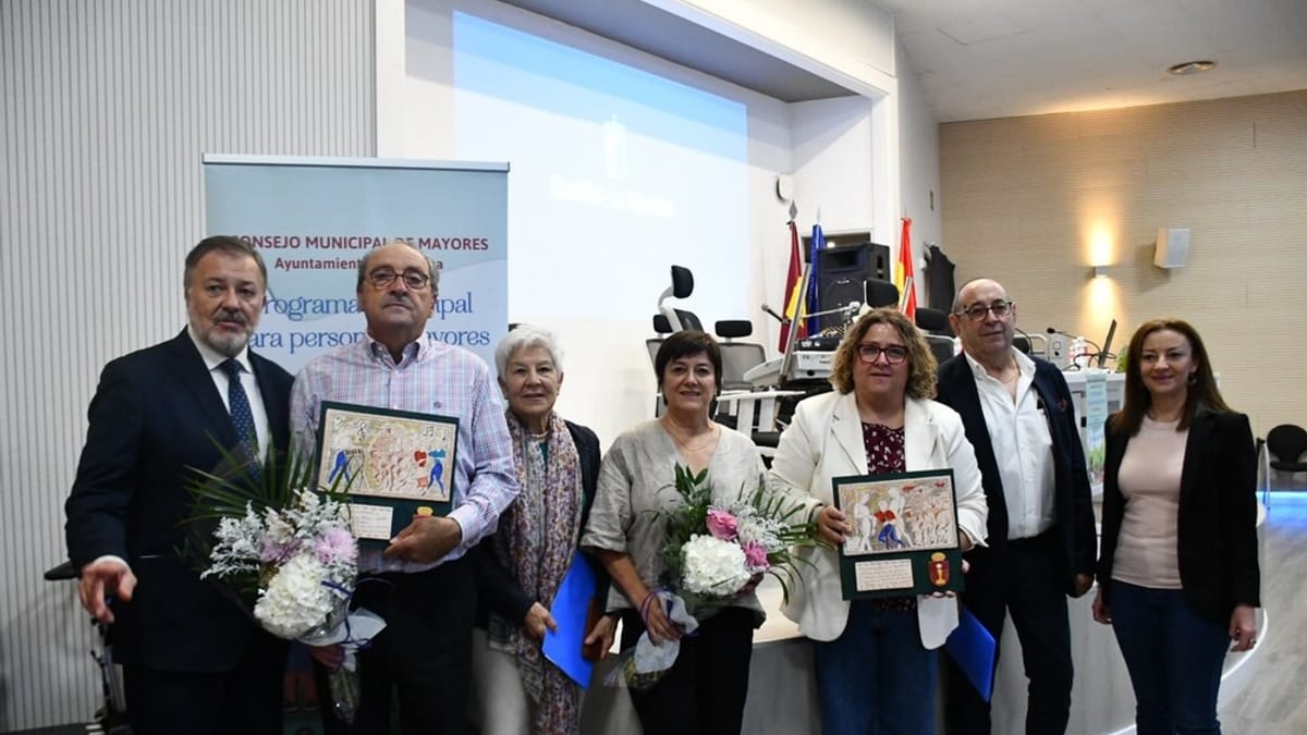 Acto de entrega de reconocimientos del Consejo Municipal de Mayores de Cuenca