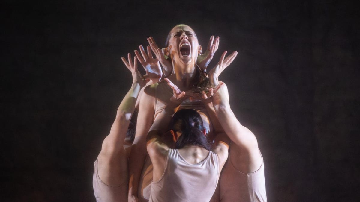 Cartel promocional de 'Las hijas de Bernarda', espectáculo de danza contemporánea de la compañía Taiat Dansa
