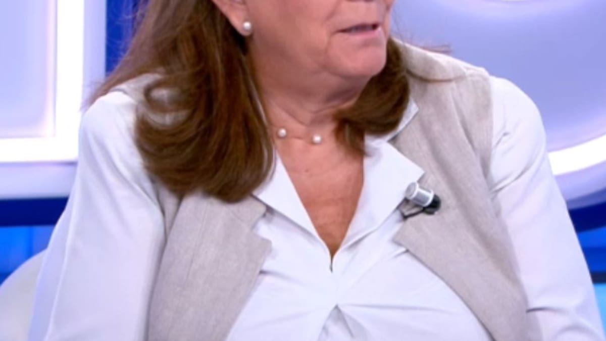 María Bazal, delegada de Familia en la archidiócesis de Madrid, durante la entrevista sobre temas matrimoniales