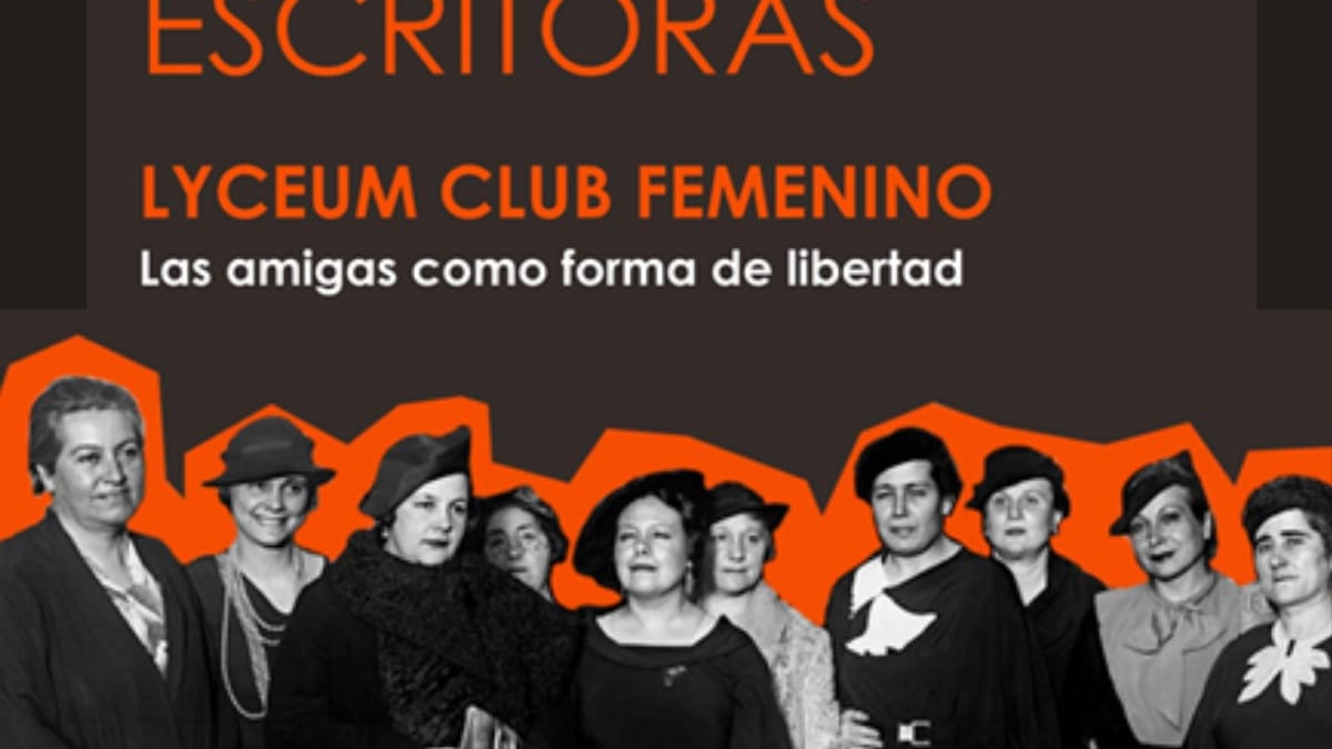 Cartel de la XI edición del Día de las Escritoras 2026 con el lema Las amigas como forma de libertad, en homenaje al Lyceum Club Femenino
