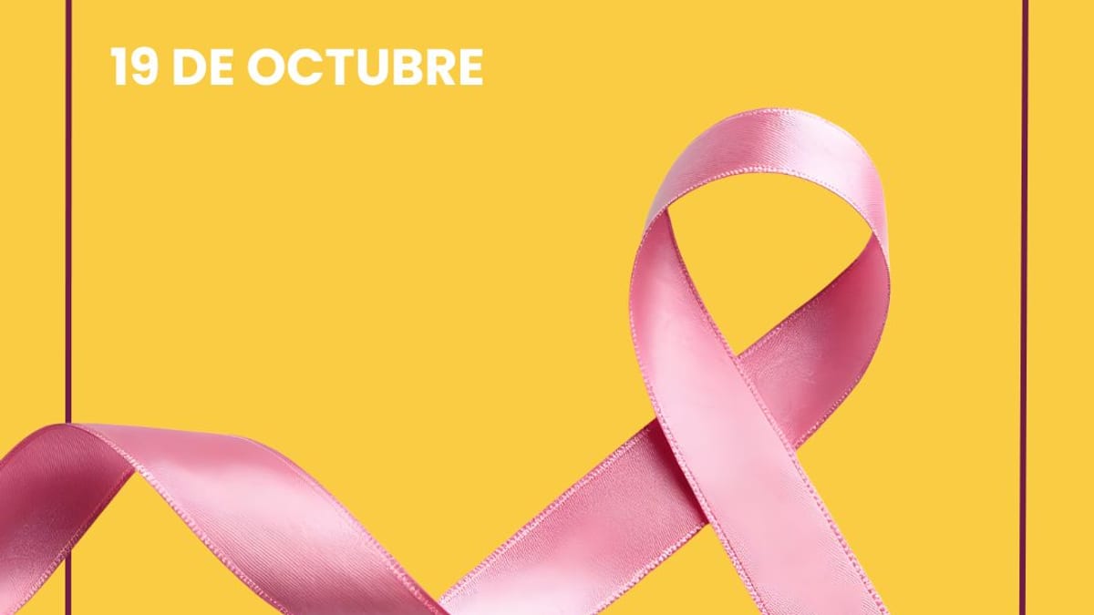 Cartel del Día Internacional de la Lucha contra el Cáncer de Mama del Ayuntamiento de Navalcarnero, 19 de octubre