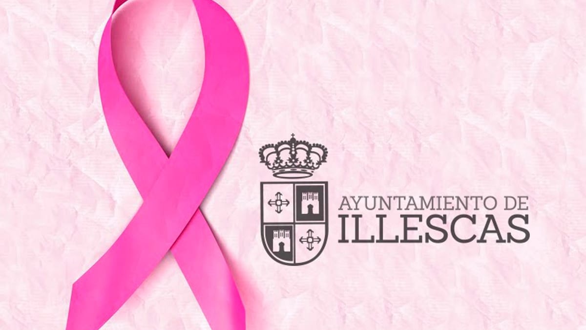 Cartel conmemorativo del 19 de octubre, Día Mundial Contra el Cáncer de Mama, del Ayuntamiento de Illescas