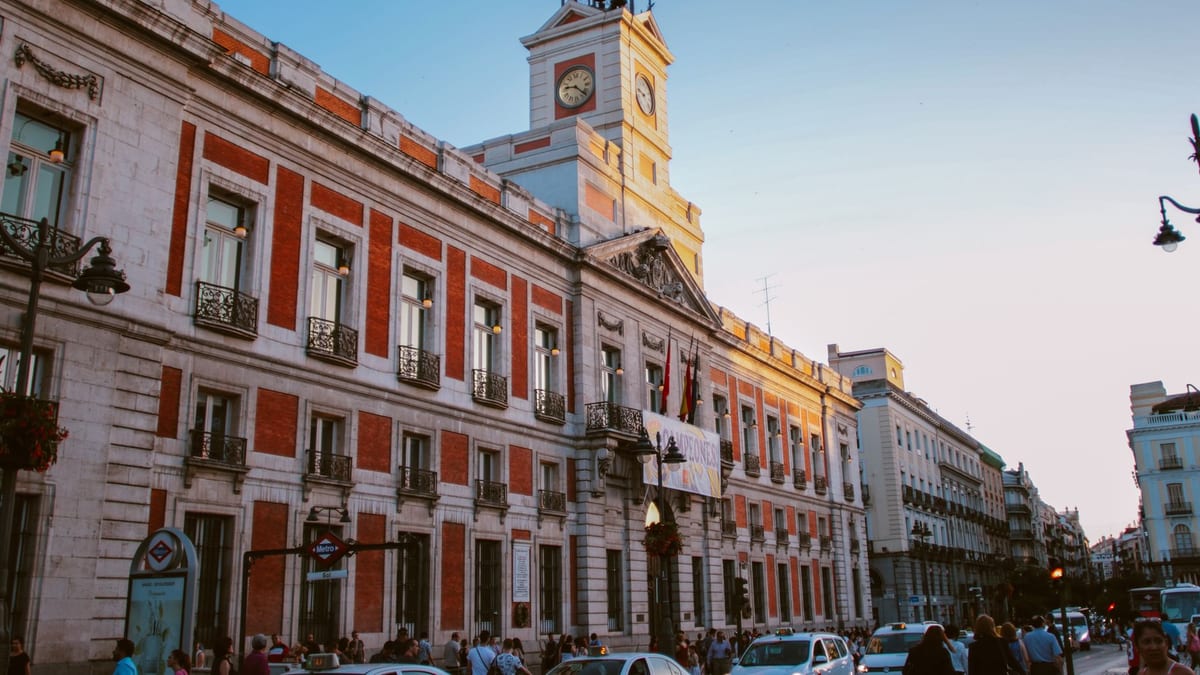 Estación de Metro de Sol en Madrid
