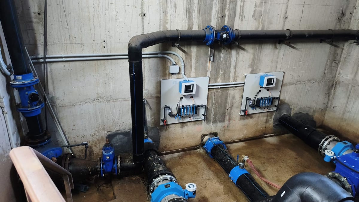 Obras de digitalización y mejora de la red de abastecimiento de agua en Laviana