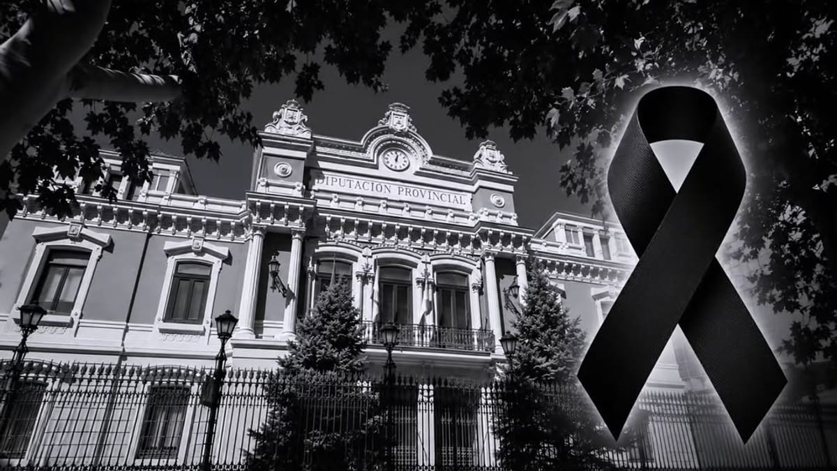 Comunicado de la Diputación de Albacete expresando condolencias por la tragedia ferroviaria de Urda en Toledo