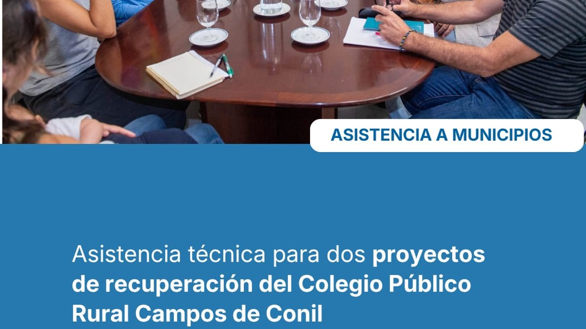 Reunión de trabajo entre la Diputación de Cádiz y el Ayuntamiento de Conil sobre la recuperación del Colegio Público Rural Campos de Conil