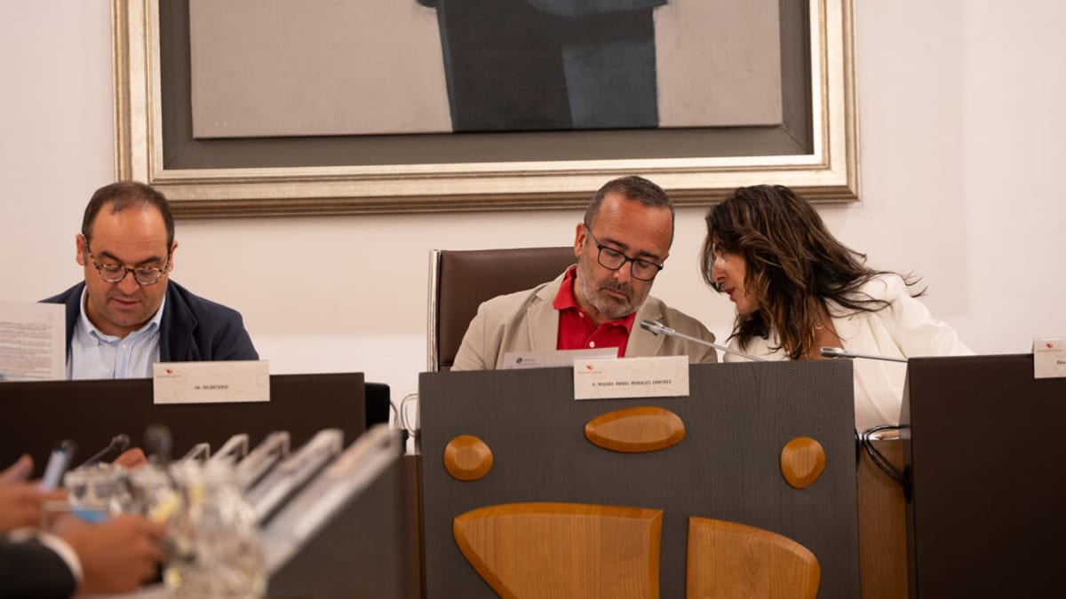 Sesión del pleno ordinario de la Diputación de Cáceres