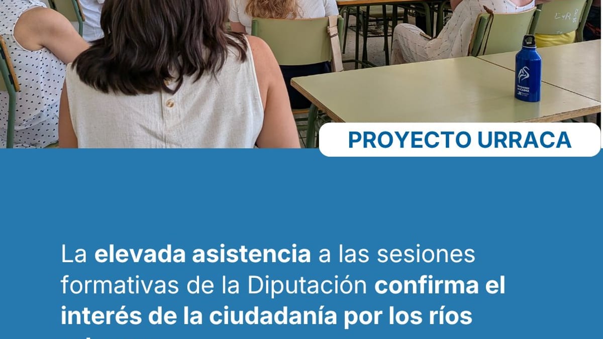 Sesión del ciclo formativo 'Ríos urbanos y cambio climático' organizado por la Diputación de Cádiz