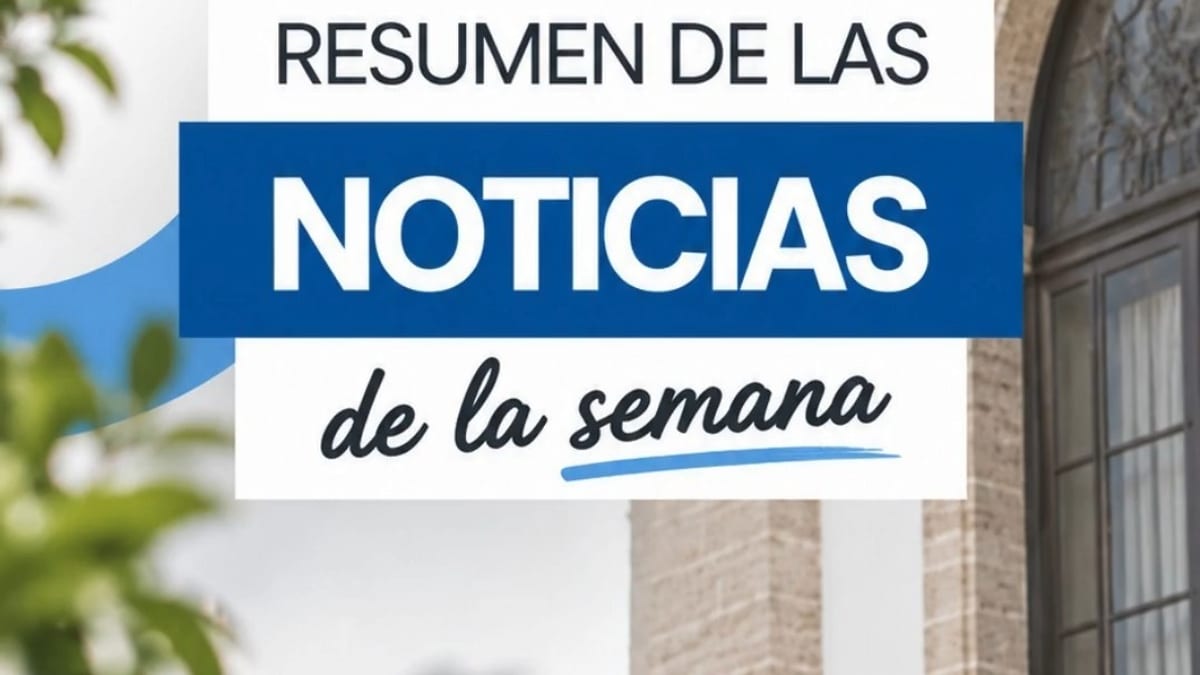 Resumen gráfico de las actividades y noticias de la semana en la Diputación de Cádiz