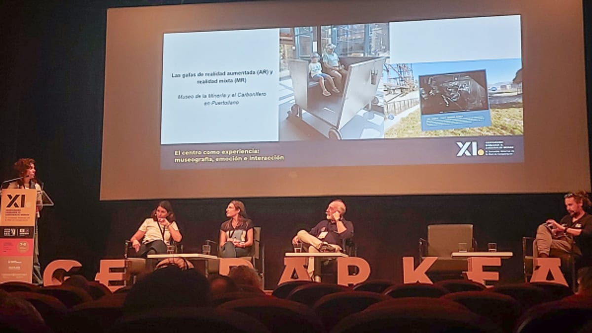 Exposición de tecnología inmersiva en el Geoparque Volcanes de Calatrava presentada por la Diputación de Ciudad Real ante la Red Española de Geoparques
