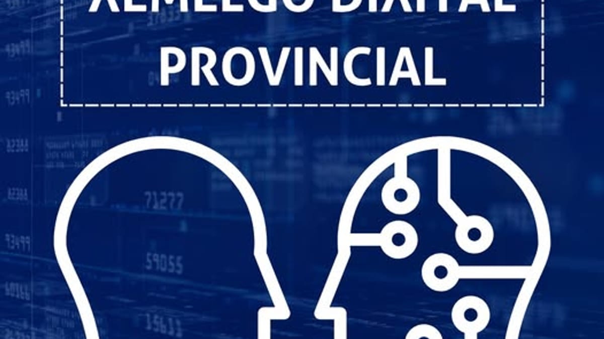 Cartel del Gemelo Digital Provincial impulsado por la Diputación de A Coruña con inversión de 3,36 millones de euros