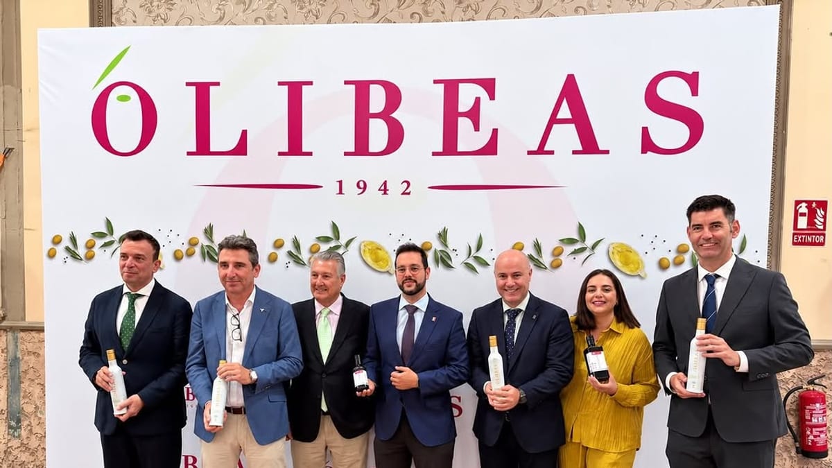 Acto de presentación de la marca Ólibeas con la Diputación de Huelva y la cooperativa San Bartolomé