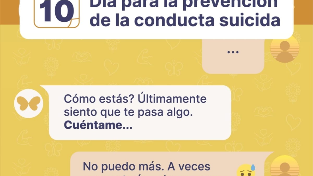 Campaña de prevención del suicidio de la Diputación de Málaga con mensaje de apoyo emocional