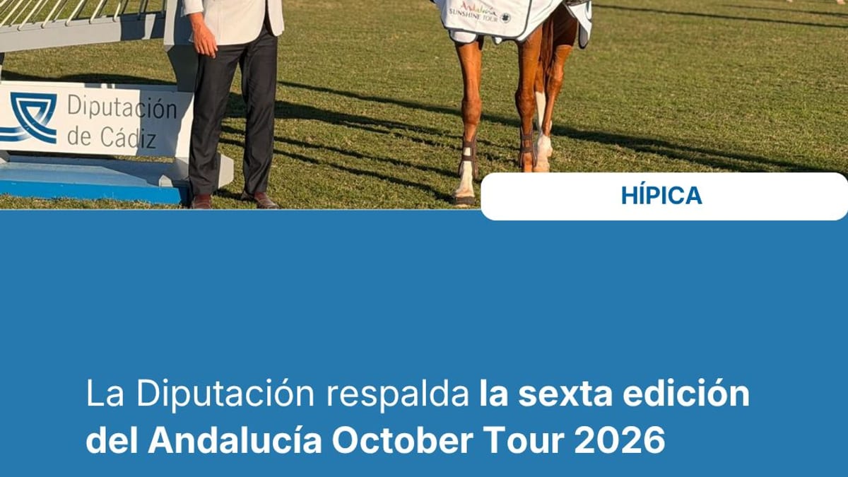 Entrega de galardones del Gran Premio Diputación de Cádiz en el Andalucía October Tour 2026 en Dehesa Montenmedio