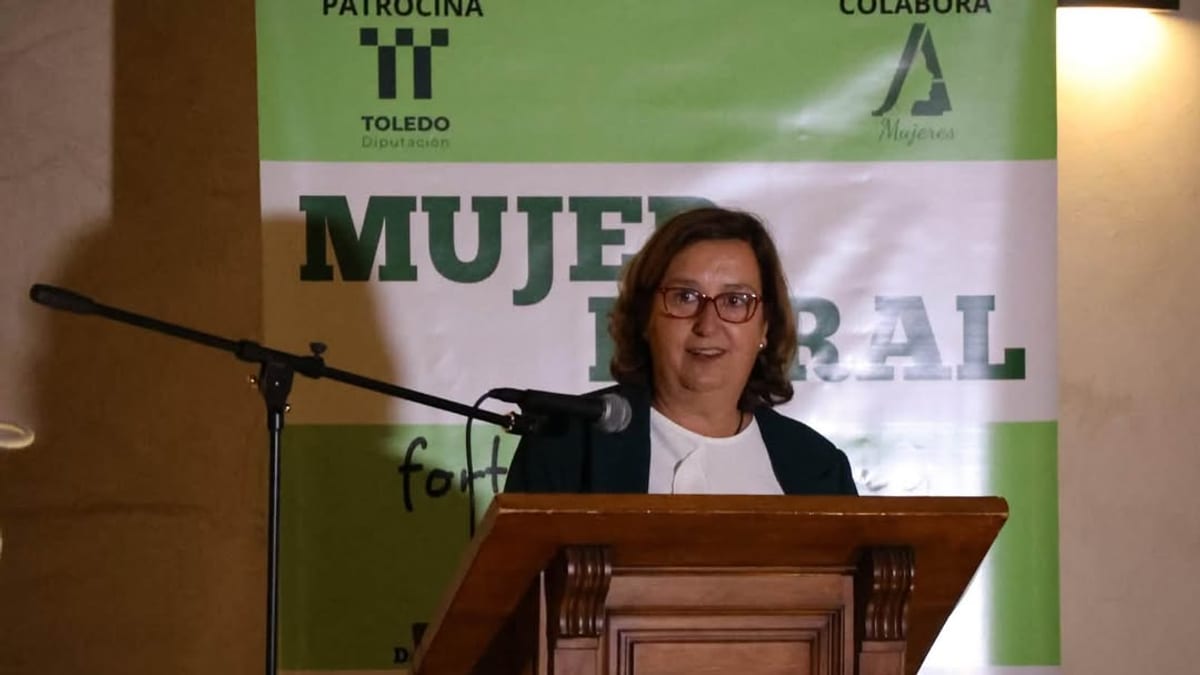 Cartel de la Diputación de Toledo para la celebración del Día Internacional de las Mujeres Rurales