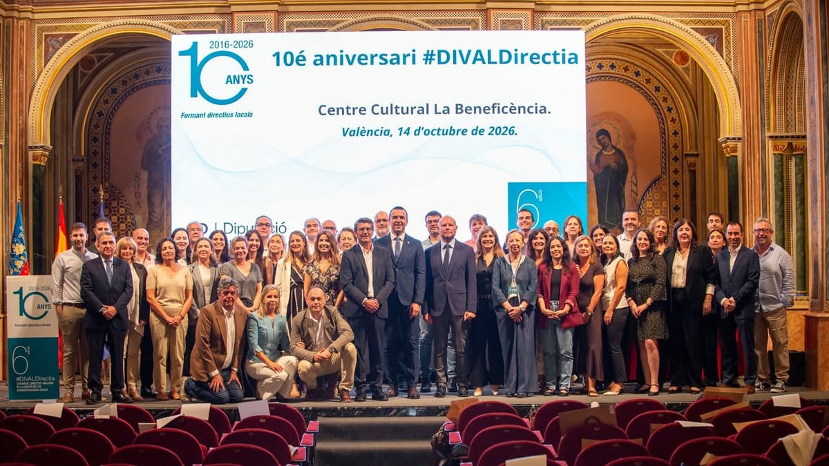 Los tres últimos presidentes de la Diputación de Valencia reunidos en el acto conmemorativo del 10º aniversario de Divaldirectia en el Centro Cultural La Beneficencia