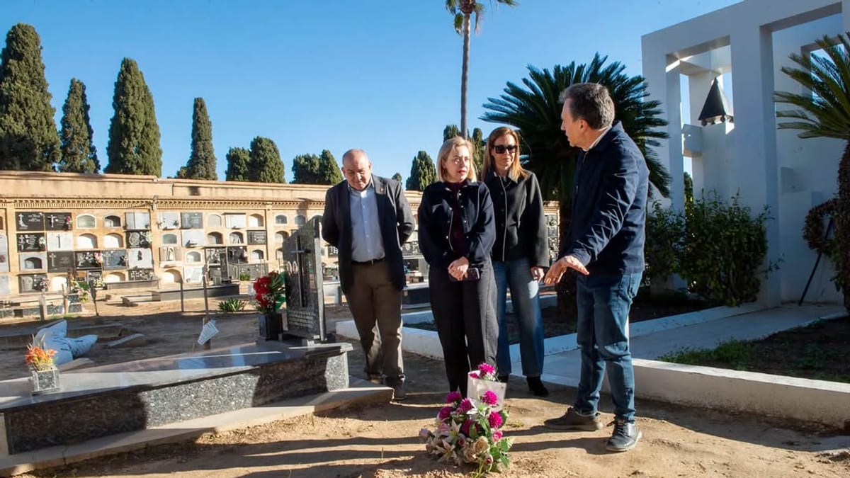 Cementerio de Paterna donde se realizarán trabajos de exhumación de fosas comunes