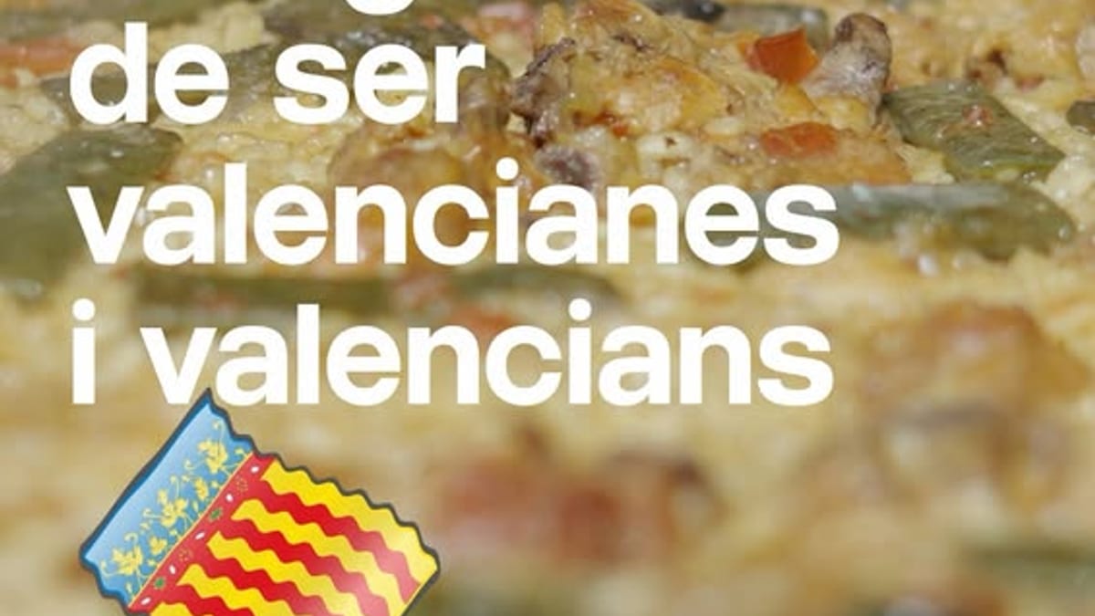 Cartel de la Diputación de Valencia celebrando el 9 de Octubre con el mensaje 'el orgullo de ser valencianas y valencianos'