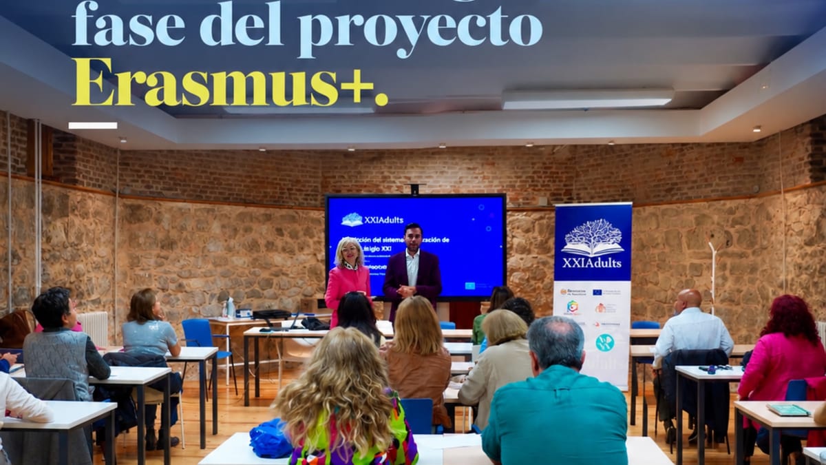 Clausura del proyecto Erasmus+ sobre educación de personas adultas de la Diputación de Valladolid