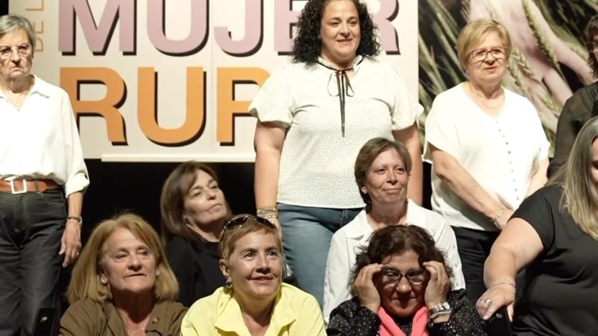 Acto de conmemoración del Día Internacional de la Mujer Rural en Olmedo organizado por la Diputación de Valladolid