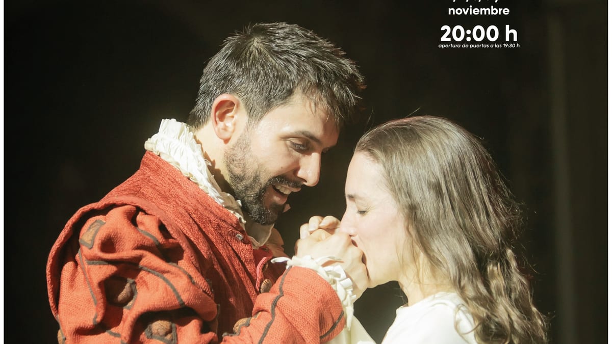Cartel de presentación de Don Juan Tenorio en San Luis de los Franceses con fechas de octubre y noviembre