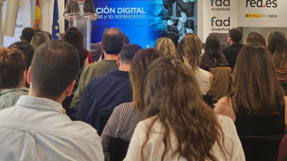 Presentación del estudio de educación digital en la infancia y adolescencia en Red.es, impulsado por FAD y Netflix