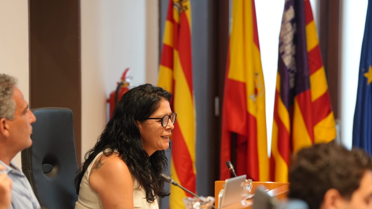 Pleno del Ayuntamiento de Eivissa en sesión municipal