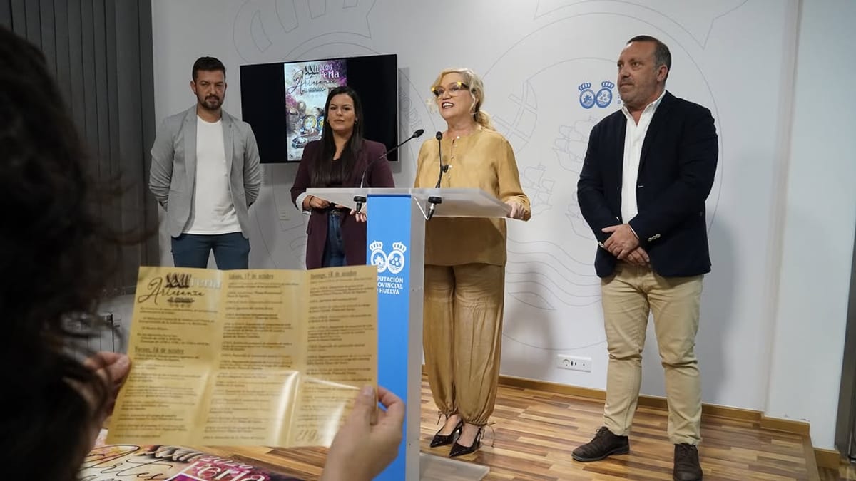 Cartel promocional de la XXII Feria de Artesanía de El Granado, 16 al 18 de octubre
