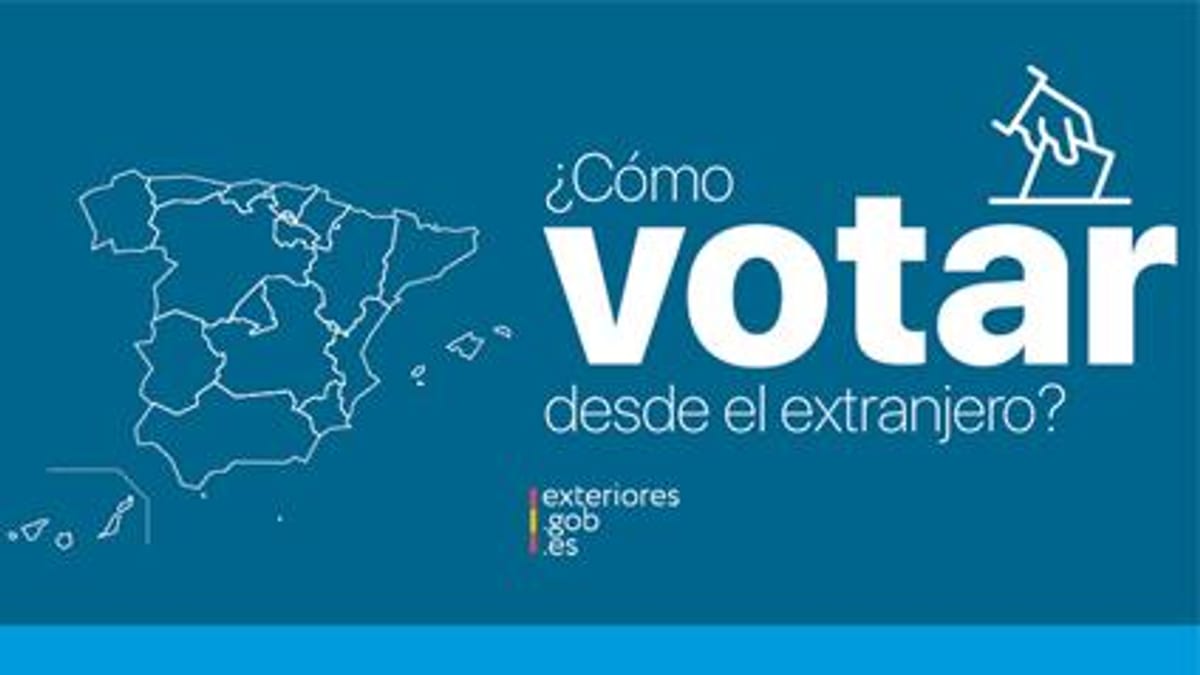 Información oficial del Ministerio de Asuntos Exteriores sobre cómo votar desde el extranjero en las elecciones a las Cortes Generales de 2026