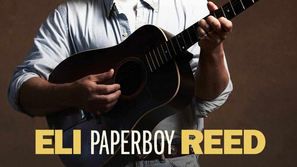 Cartel promocional del concierto de Eli Paperboy Reed en Estéreo Parque, Edición Especial Otoño