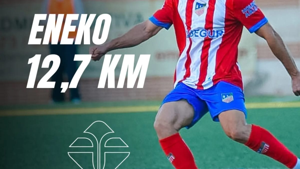 Estadística de kilómetros recorridos por Eneko Azurmendi en la jornada 6 del Navalcarnero Atlético