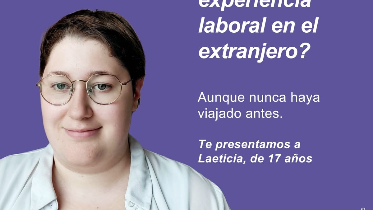 Laeticia, joven participante de Erasmus+, durante su experiencia de prácticas de horticultura en Finlandia