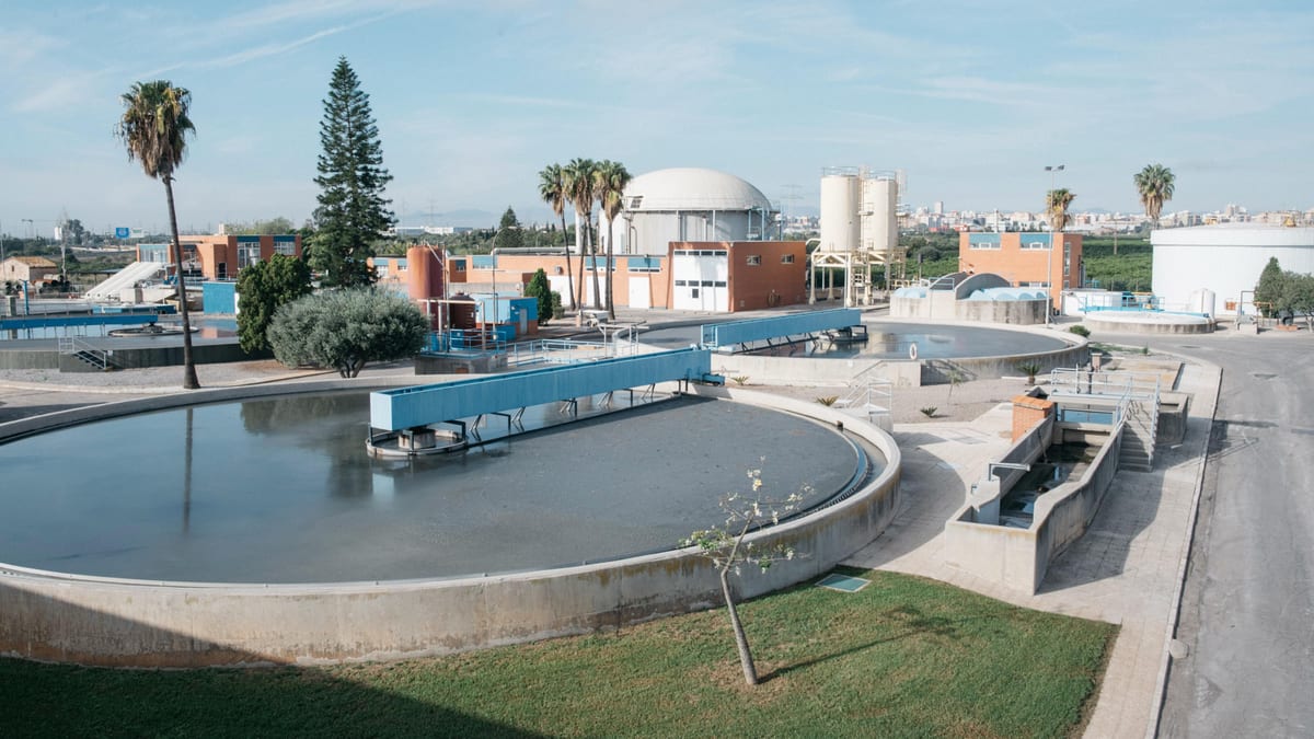 Estación Depuradora de Castellón, instalaciones de tratamiento de aguas