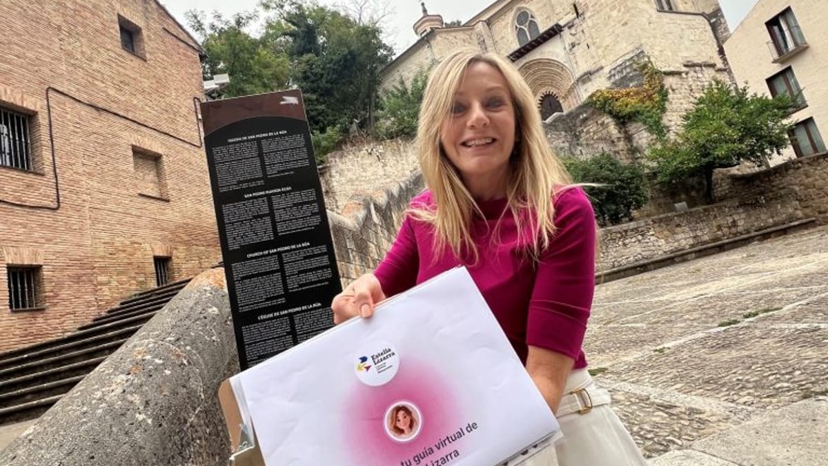 Presentación del agente turístico virtual Puy del Ayuntamiento de Estella-Lizarra