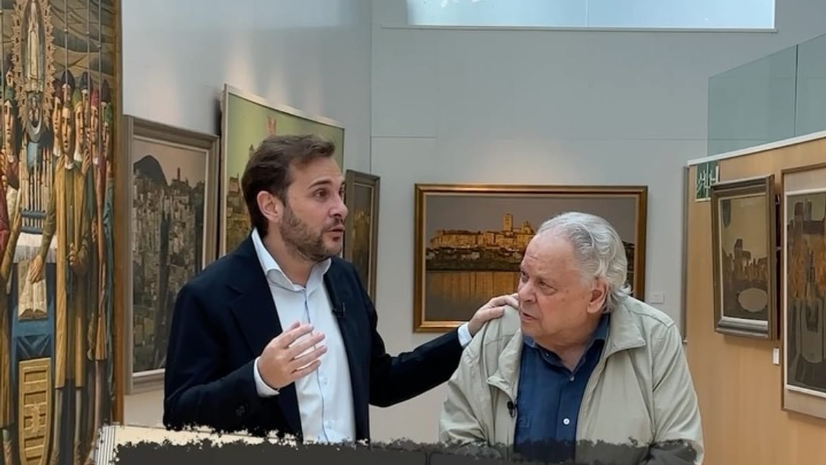 Cartel de la exposición antológica de Antonio Pedrero en el Teatro Ramos Carrión de Zamora